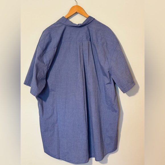 Basic Edition Men’s Button Shirt 3XLT - Picture 2 of 3